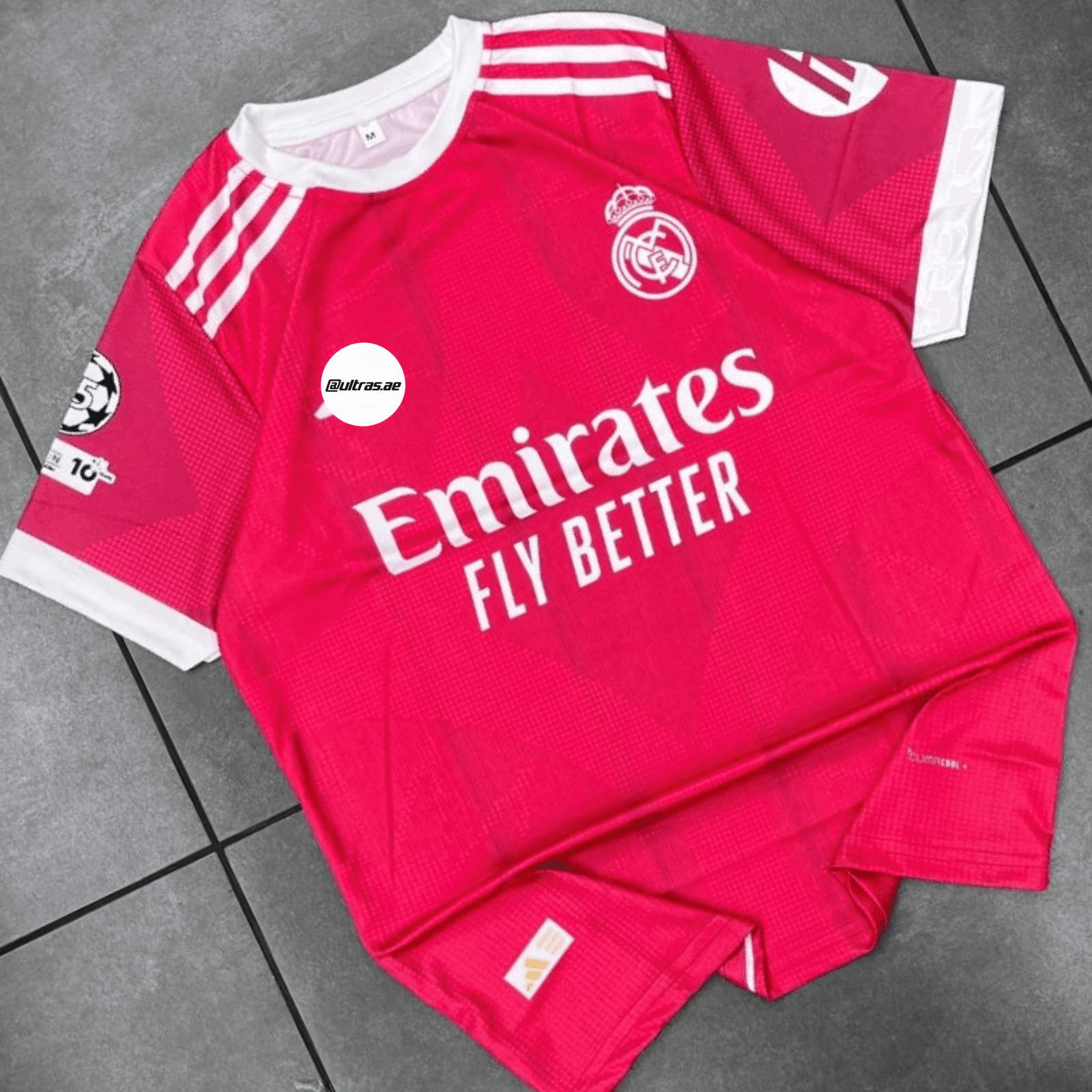 Pink Real Madrid 26/27 Third Jersey football jersey