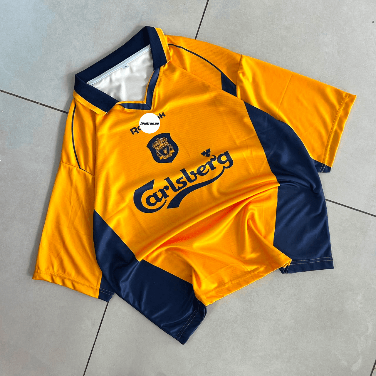  Reebok Liverpool 2000–2001 away jersey football jersey