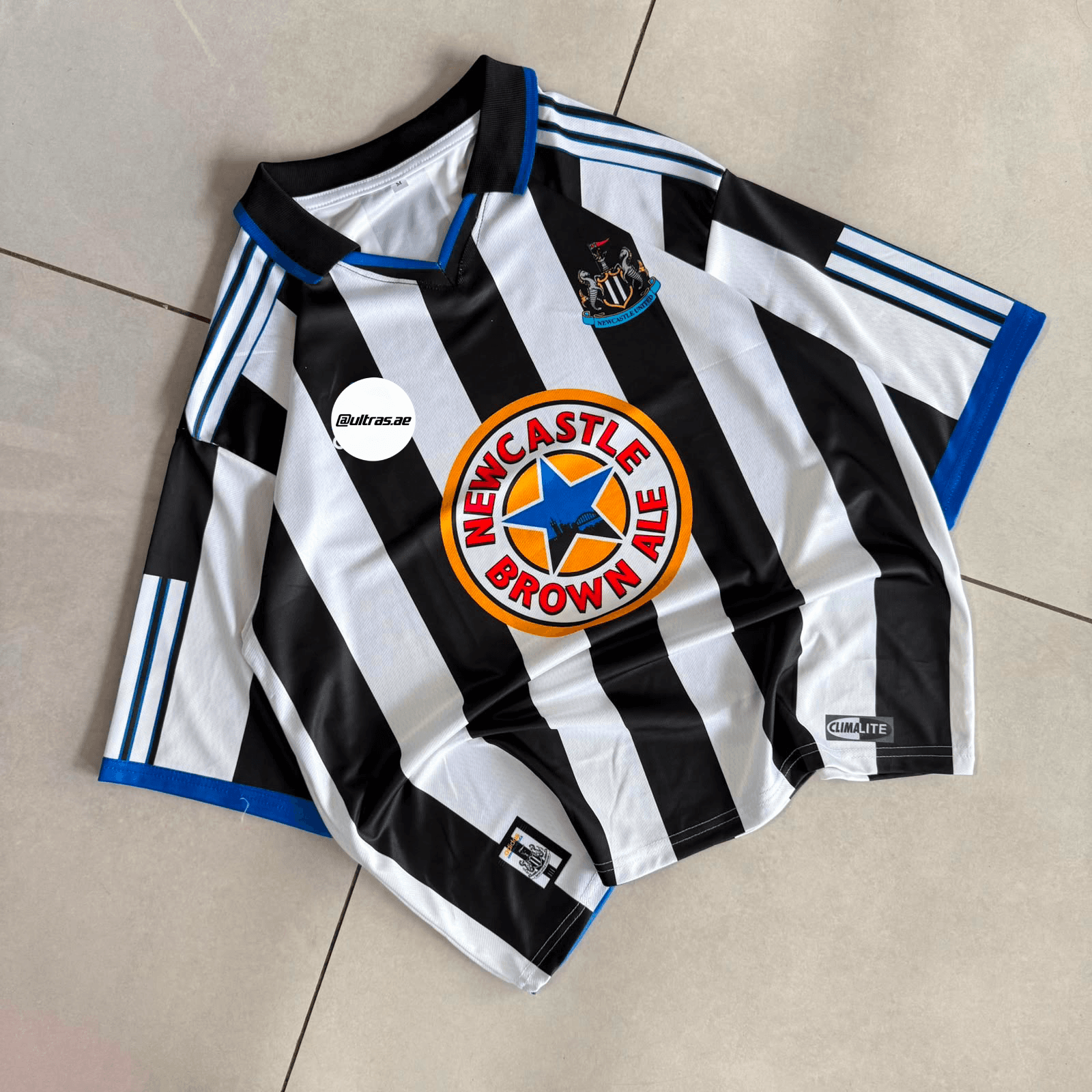 Newcastle United 1999/2000 home shirt football jersey