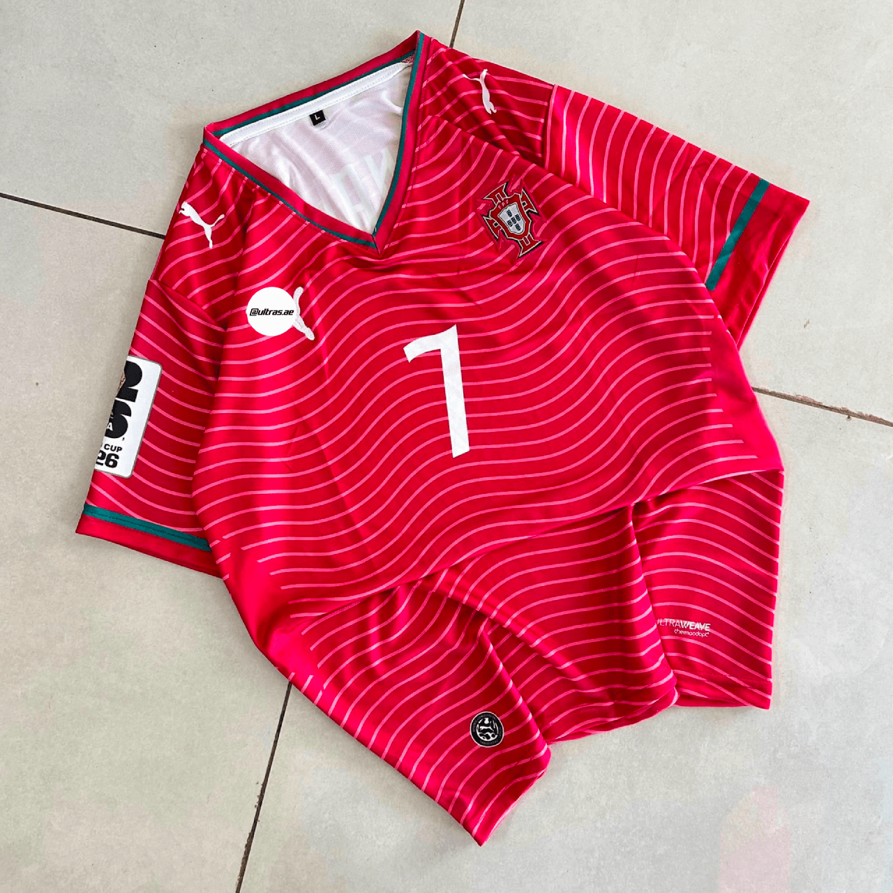 Portugal 2026 Home Player Jersey football jersey
