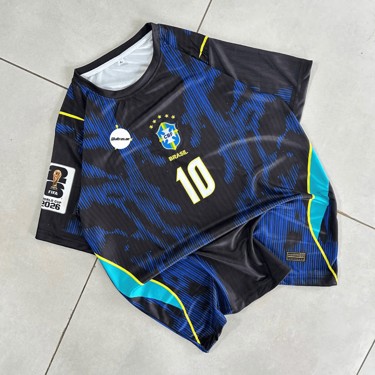 Brazil 2026 FIFA World Cup Away / Special Edition Neymar Jr. #10 Jersey football jersey