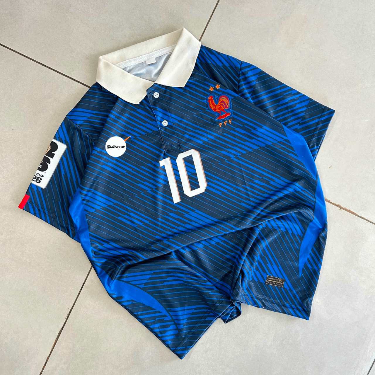 Kylian Mbappé #10 France 2026 World Cup home jersey football jersey